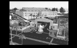Rendering of the SESAME complex located on the Allaan site of the Al-Balqa Applied University